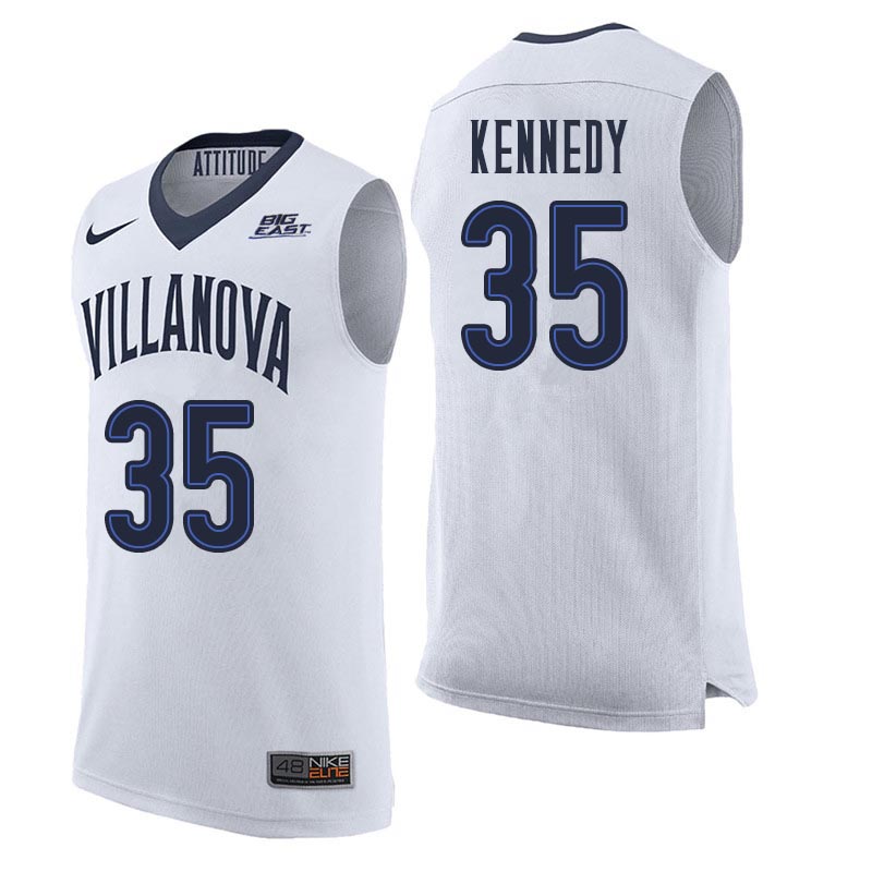 Men Villanova Wildcats #35 Matt Kennedy College Basketball Jerseys Sale-White